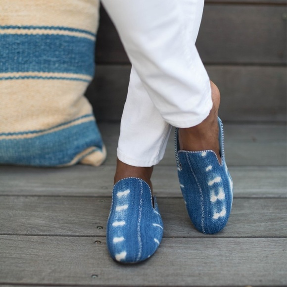 IBU Ali MacGraw Vintage Boho Mules Size 7B